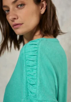T-shirt avec fronces