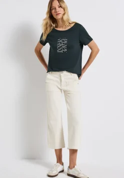 T-shirt avec impression de mots