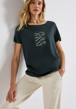 T-shirt avec impression de mots