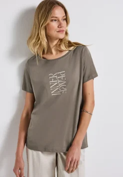 T-shirt avec impression de mots