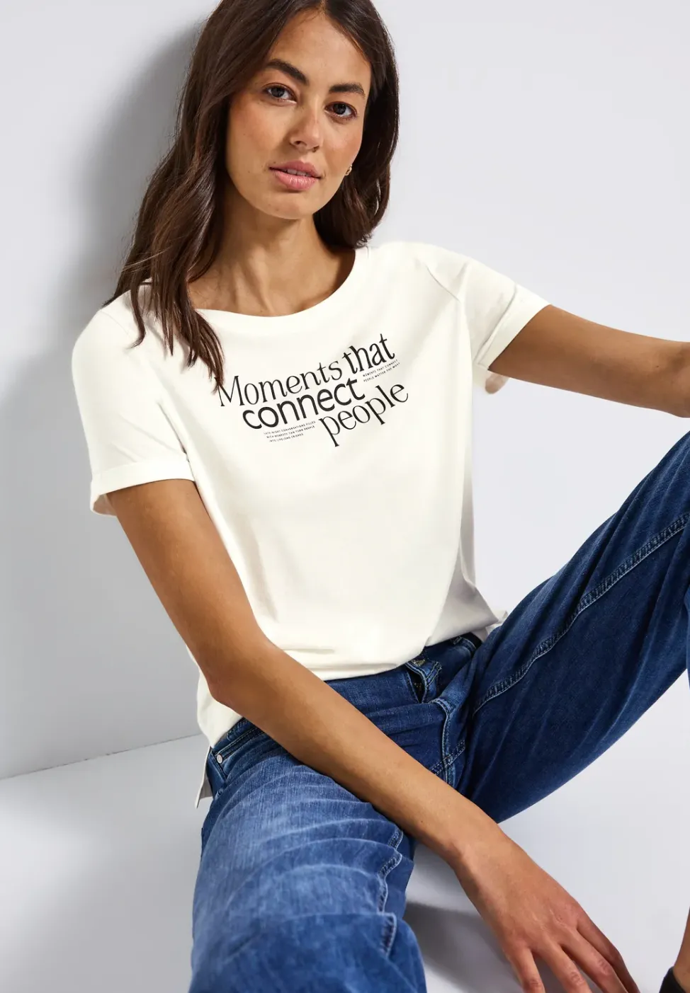 T-shirt avec impression sur le devant
