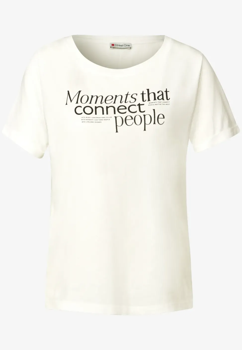 T-shirt avec impression sur le devant