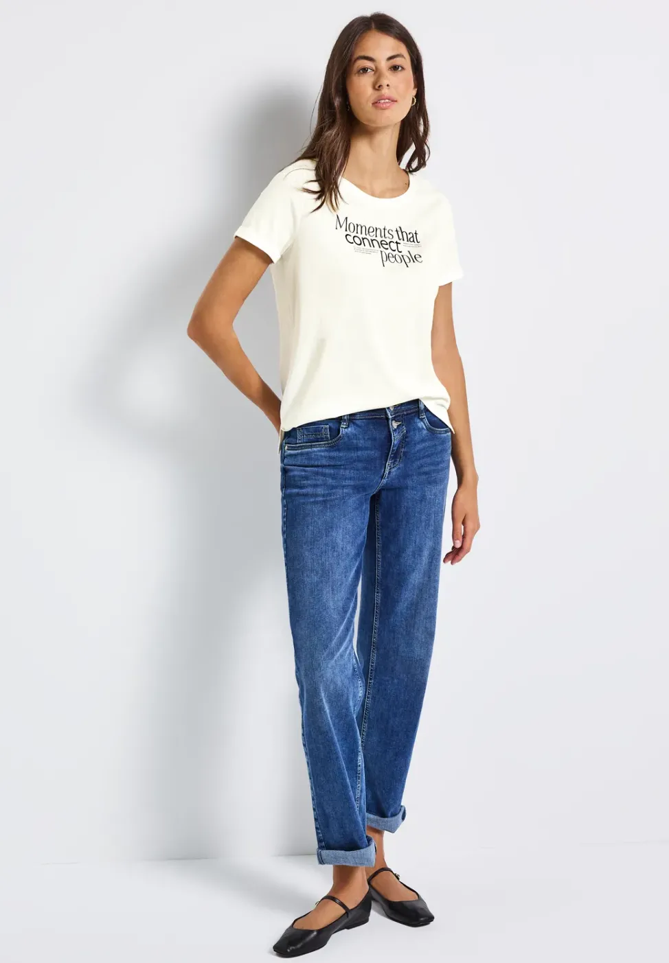 T-shirt avec impression sur le devant