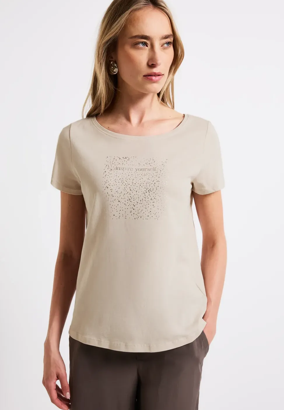 T-shirt avec impression sur film