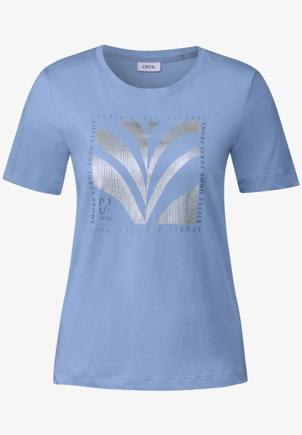 T-shirt avec impression sur film