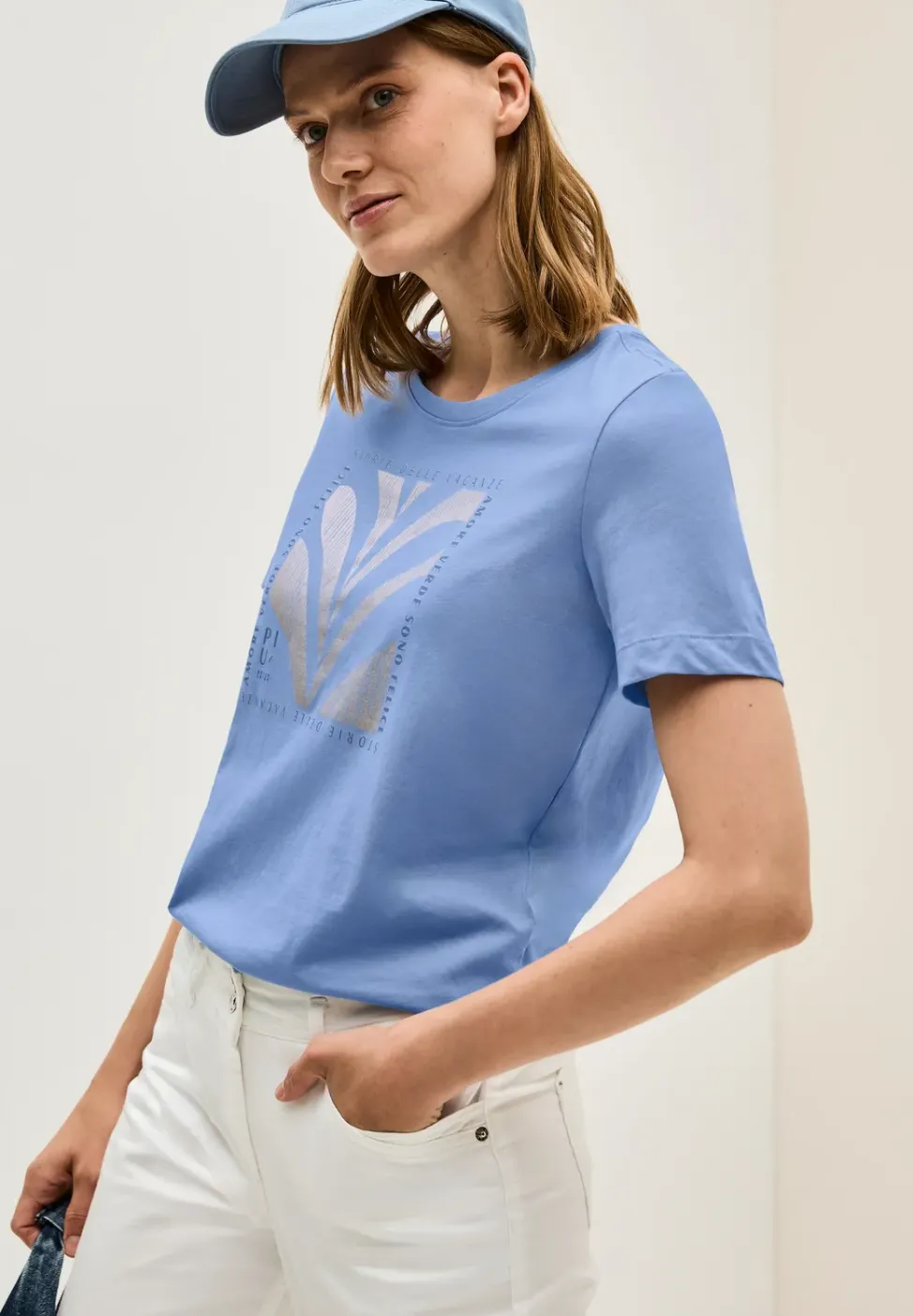 T-shirt avec impression sur film