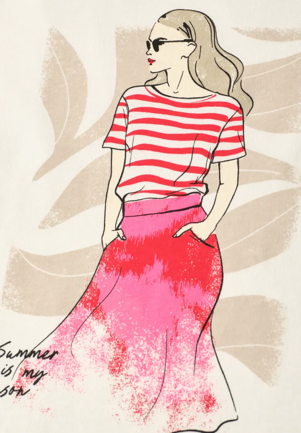T-shirt avec imprimé