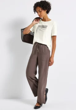 T-shirt avec imprimé chatoyant