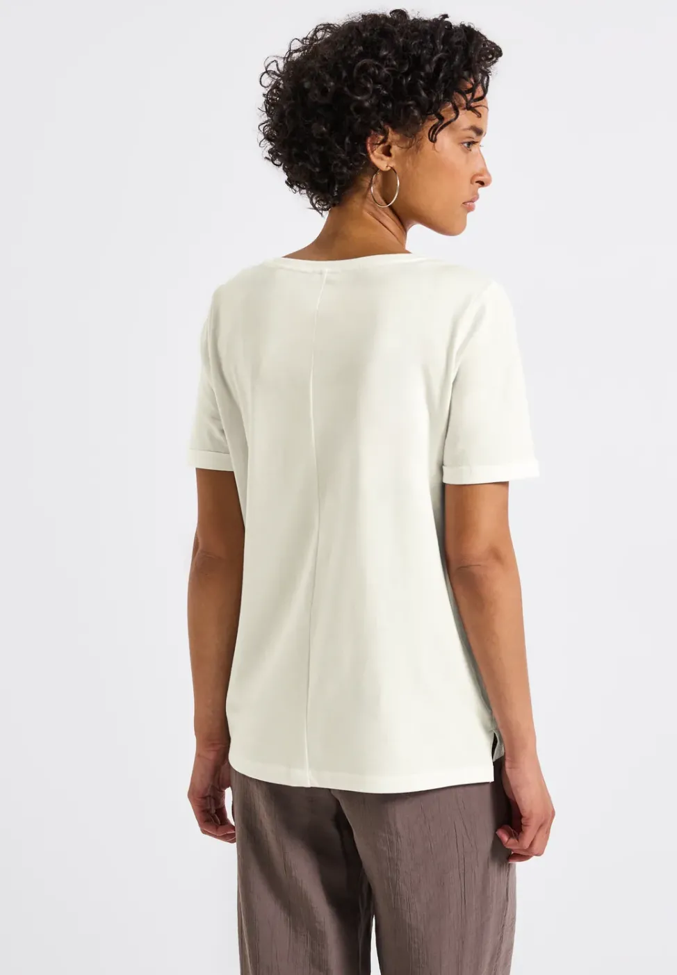 T-shirt avec imprimé chatoyant