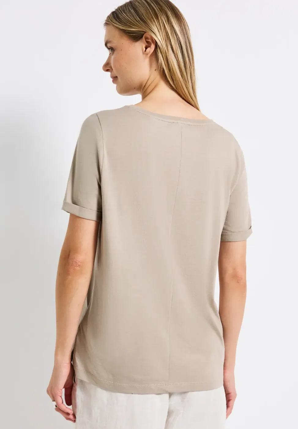 T-shirt avec imprimé chatoyant