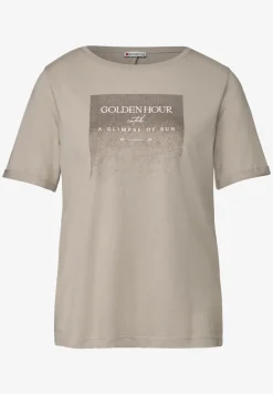 T-shirt avec imprimé chatoyant