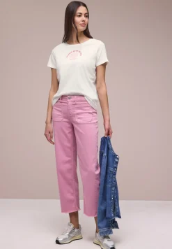 T-shirt avec imprimé coquillage
