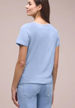 T-shirt avec imprimé coquillage