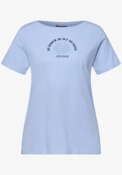 T-shirt avec imprimé coquillage