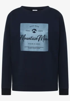 T-shirt avec imprimé satin