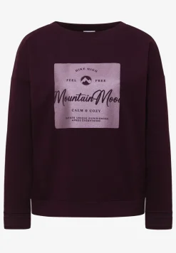 T-shirt avec imprimé satin