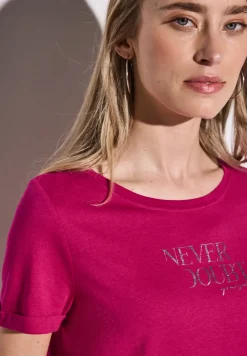 T-shirt avec imprimé sur le devant
