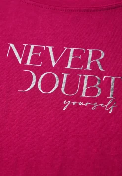 T-shirt avec imprimé sur le devant