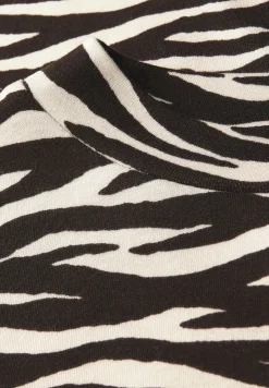 T-shirt avec imprimé zèbre