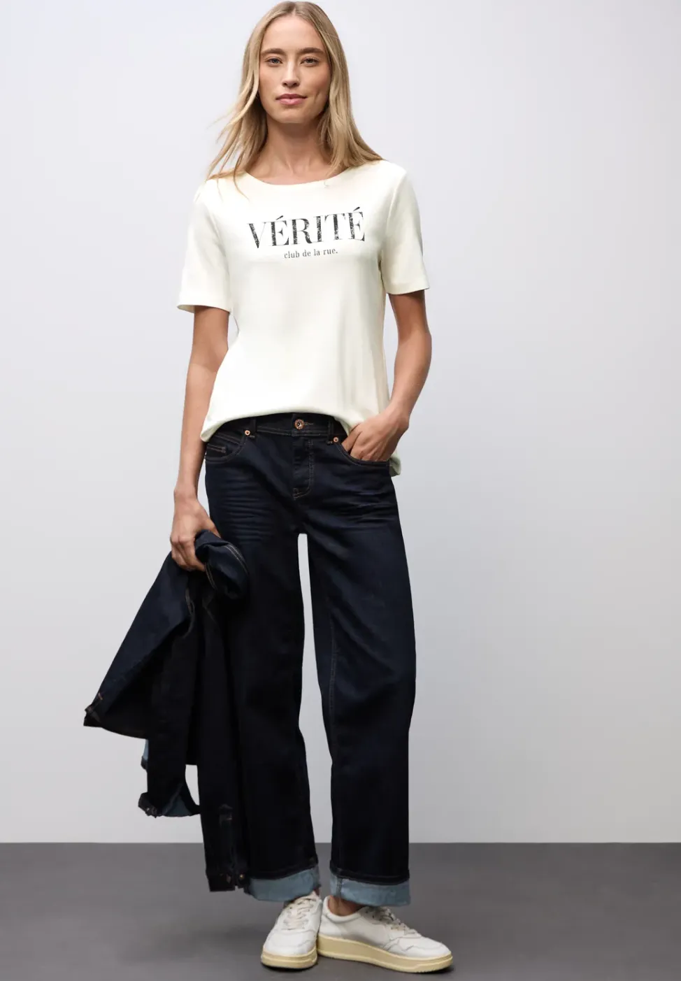 T-shirt avec inscription