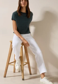 T-shirt avec motif ajouré