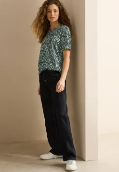 T-shirt avec motif ornemental