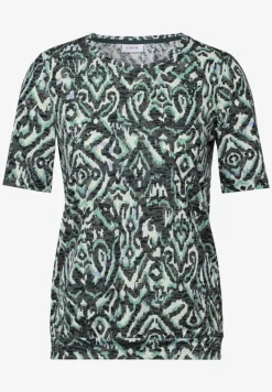 T-shirt avec motif ornemental