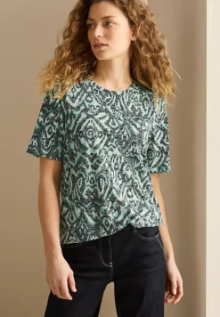 T-shirt avec motif ornemental