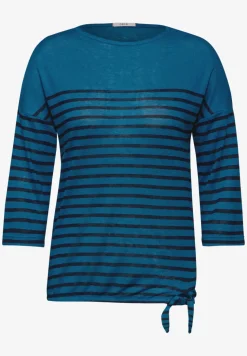 T-shirt avec nœud à l'ourlet