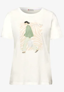 T-shirt avec Partprint