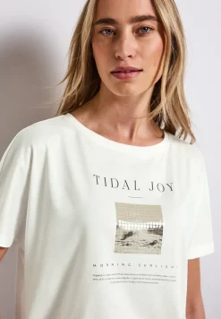 T-shirt avec photo imprimée