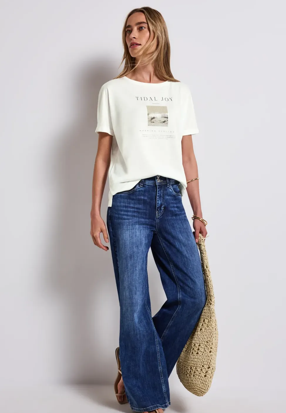 T-shirt avec photo imprimée