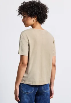 T-shirt avec pierres décoratives