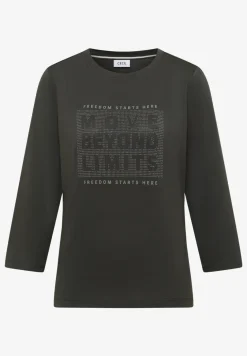 T-shirt avec pierres précieuses