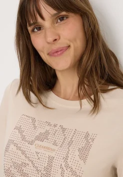 T-shirt avec pierres précieuses