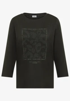 T-shirt avec pierres précieuses