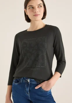 T-shirt avec pierres précieuses