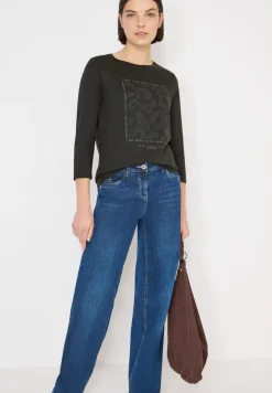T-shirt avec pierres précieuses
