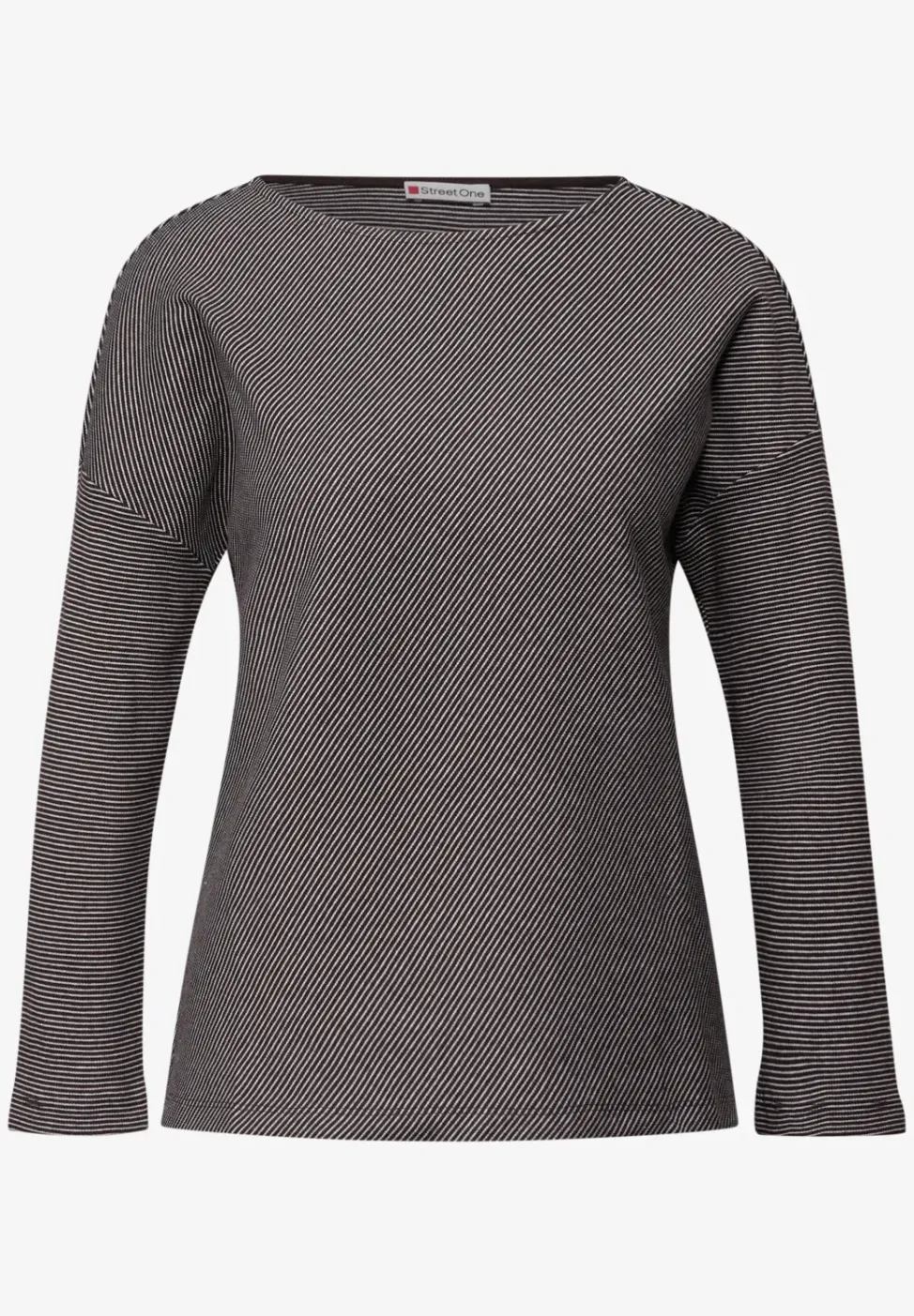 T-shirt avec structure côtelée