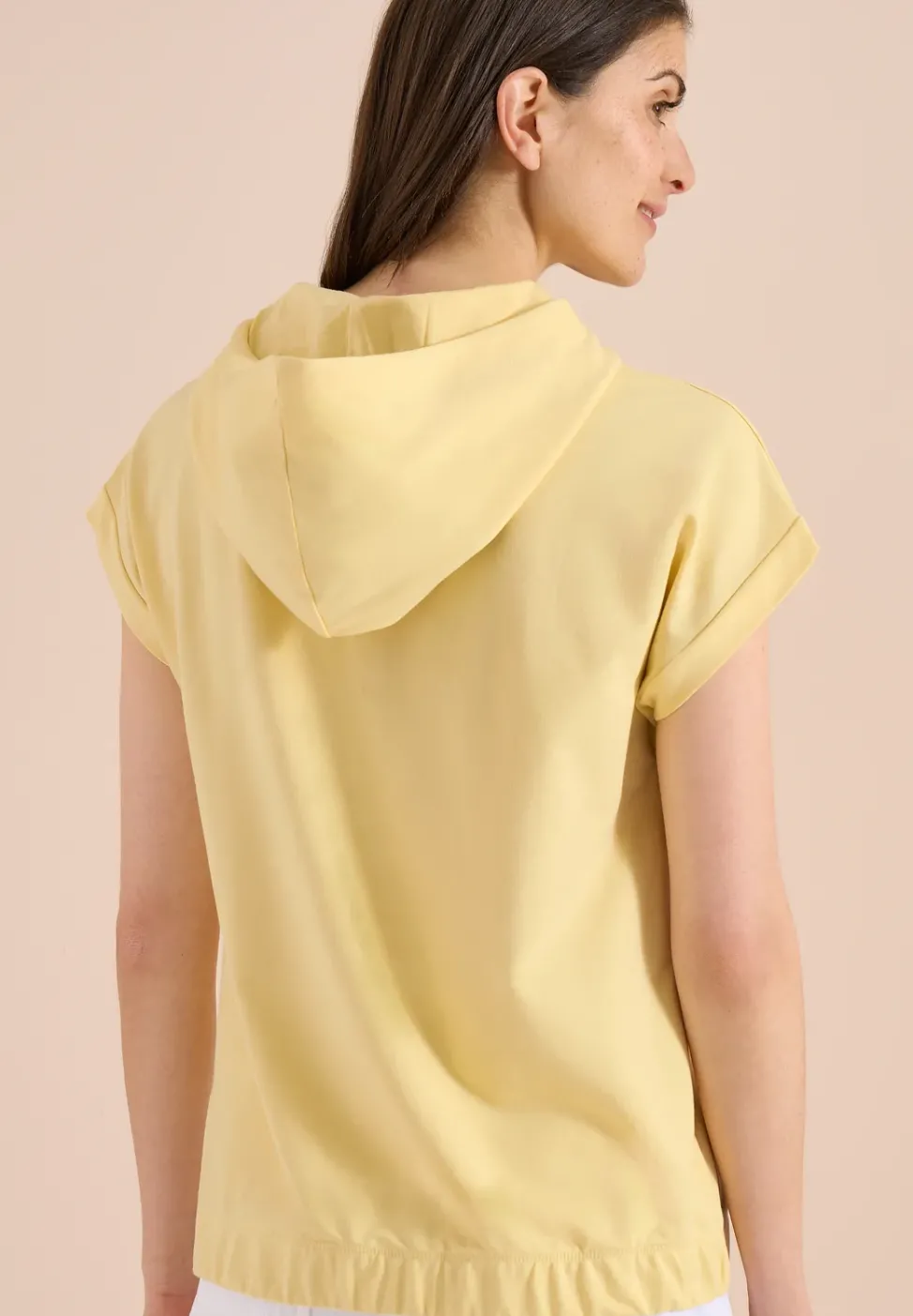 T-shirt avec sweat à capuche et détail imprimé