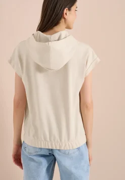 T-shirt avec sweat à capuche et détail imprimé