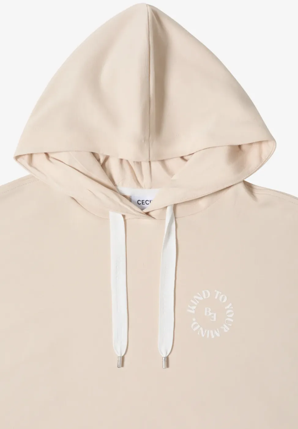 T-shirt avec sweat à capuche et détail imprimé
