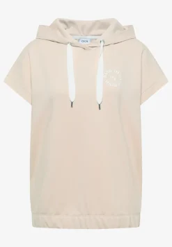 T-shirt avec sweat à capuche et détail imprimé