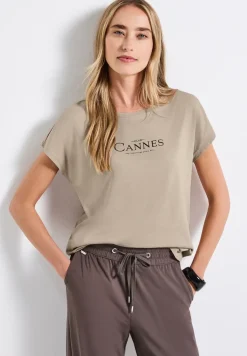 T-shirt avec texte sur film