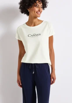 T-shirt avec texte sur film