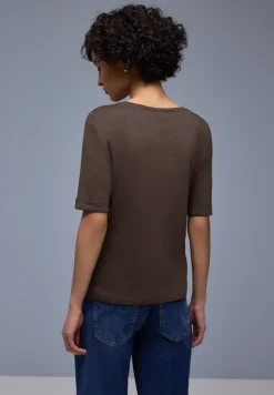 T-shirt avec turn-up