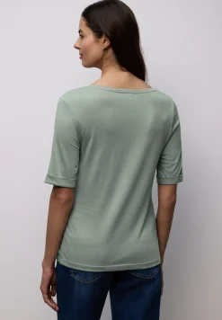 T-shirt avec turn-up