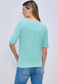 T-shirt avec turn-up