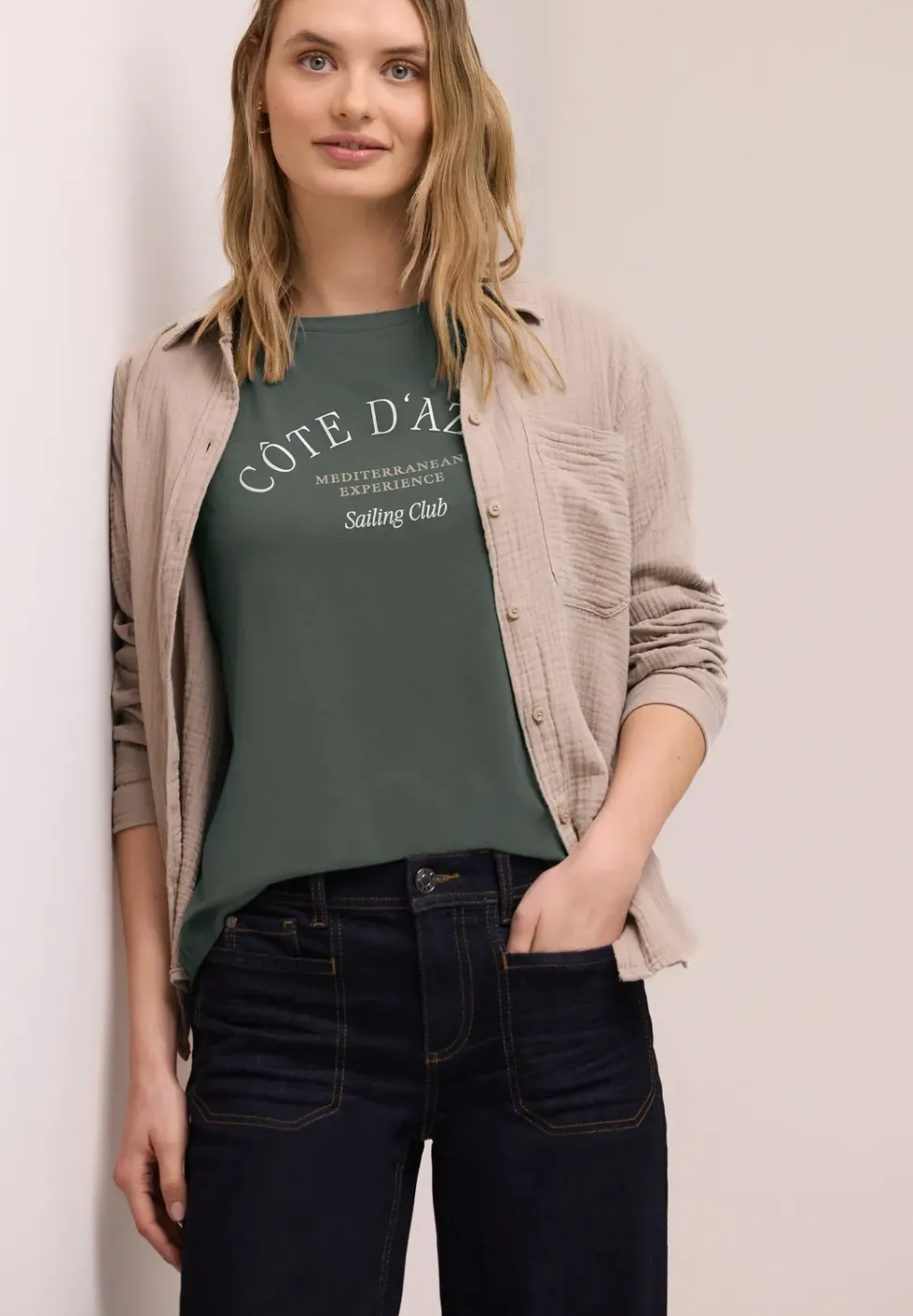 T-shirt avec wording