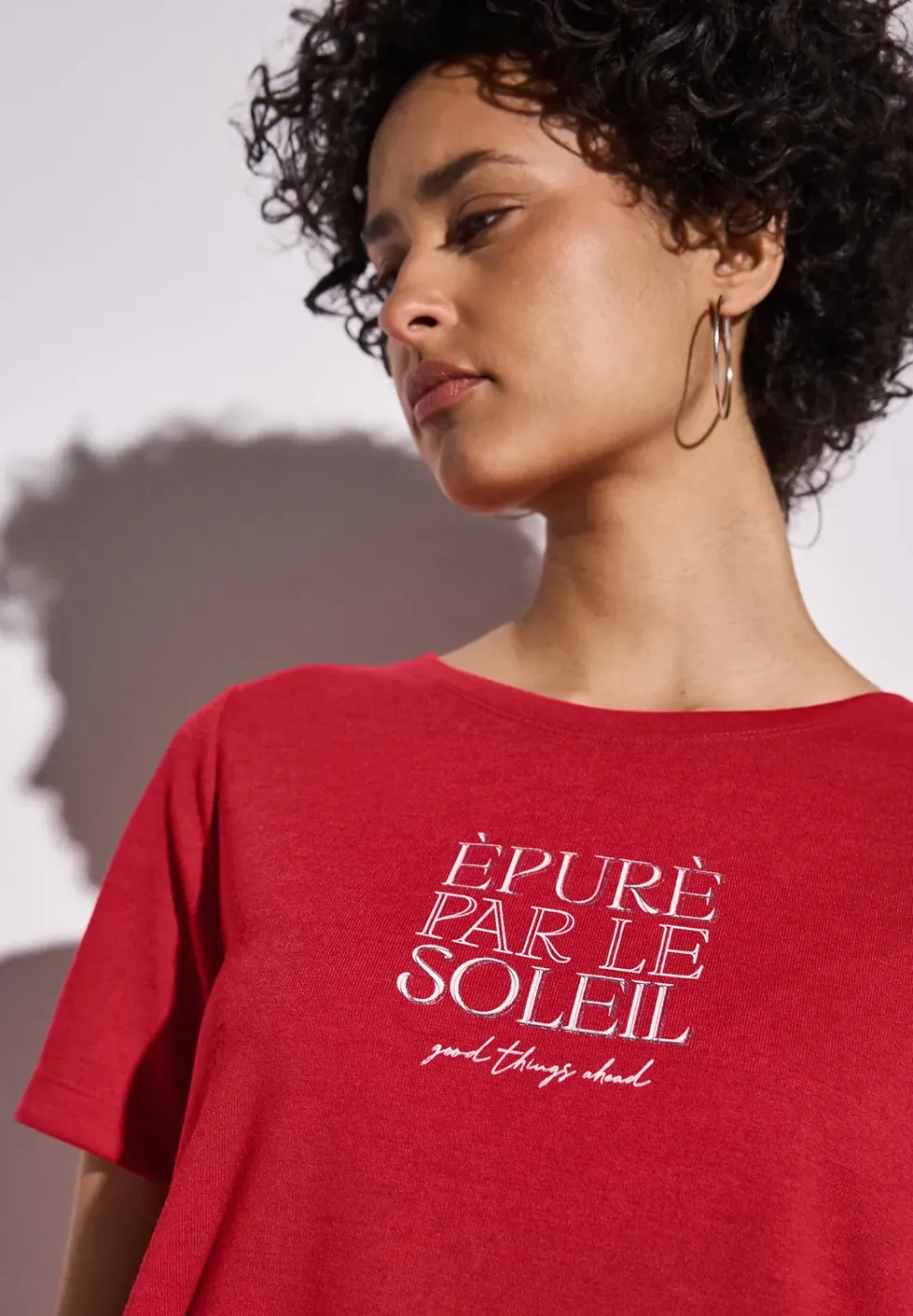 T-shirt avec wording